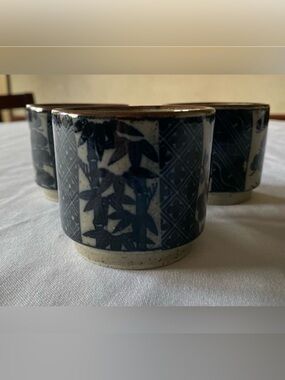 Japanese Tea Cups Set of 3